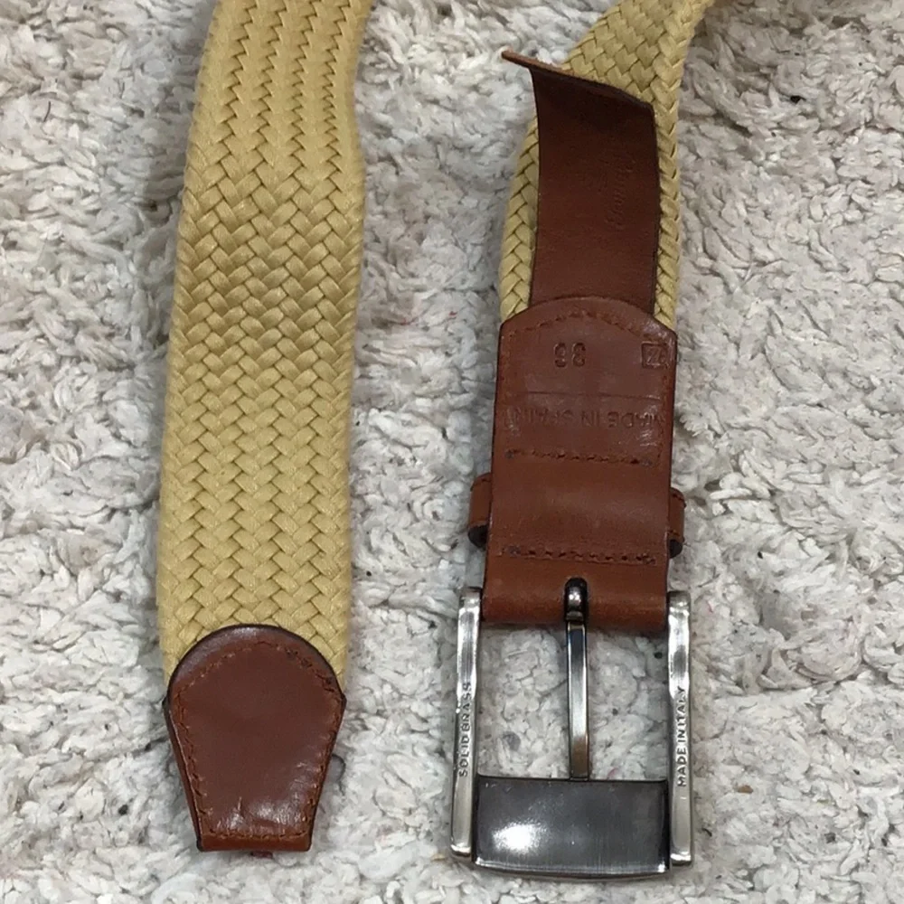 Tommy Bahama woven belt Italy/Spain 36